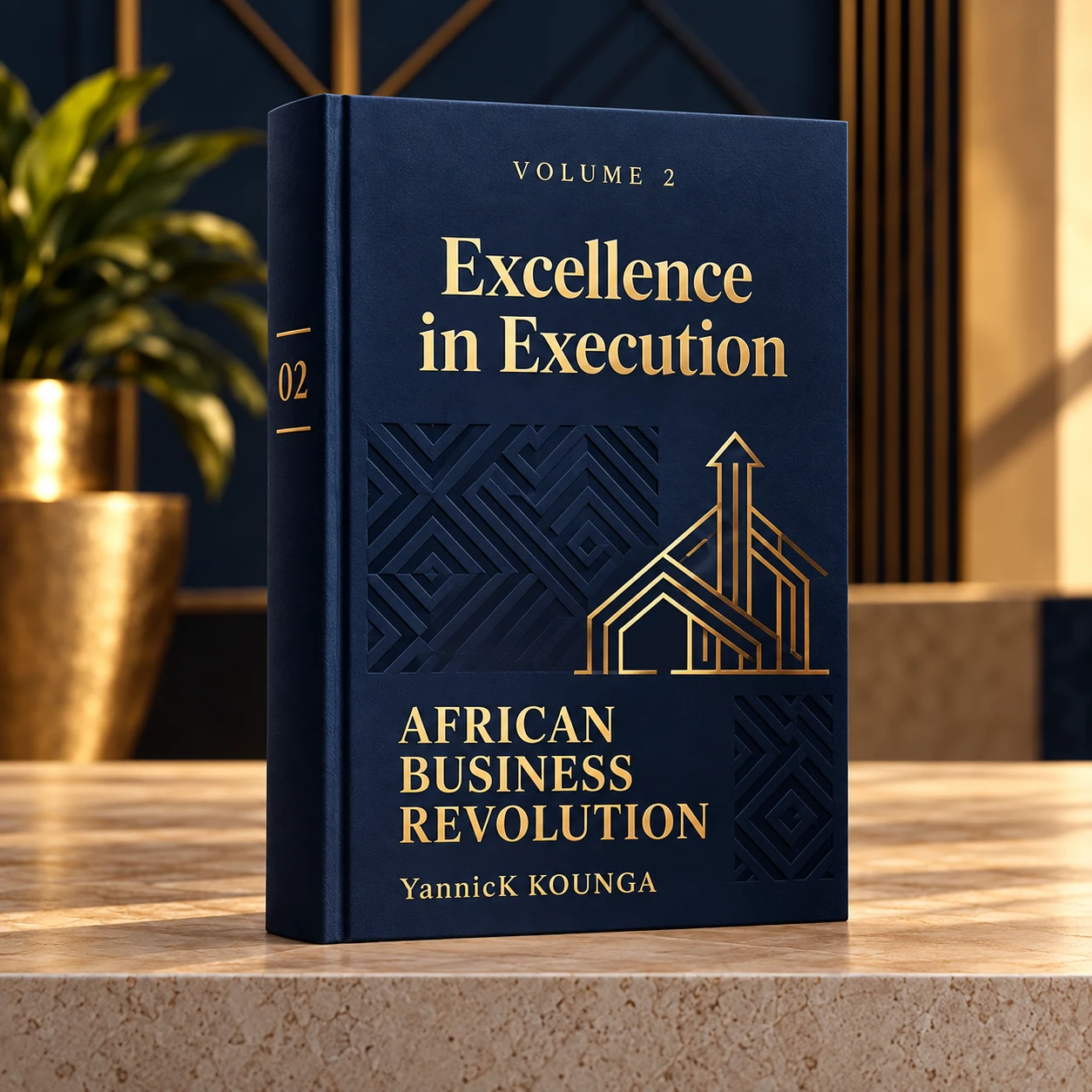 Editorial preview cover concept for Volume 2, Excellence in Execution.