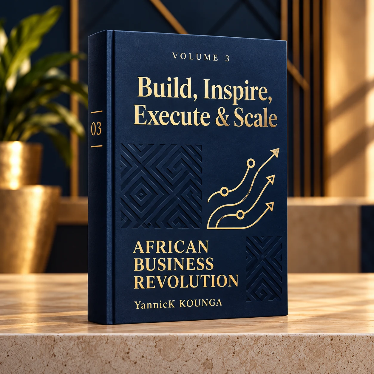 Editorial preview cover concept for Volume 3, Build, Inspire, Execute & Scale.